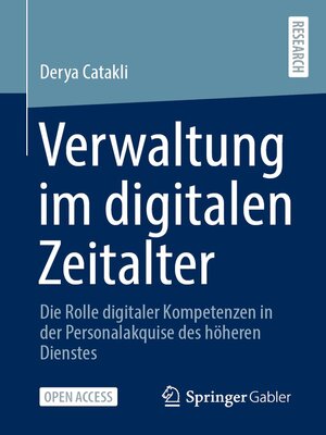 cover image of Verwaltung im digitalen Zeitalter